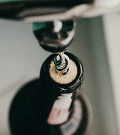 artículos gadget Fotografía de una botella antes de ser abierta